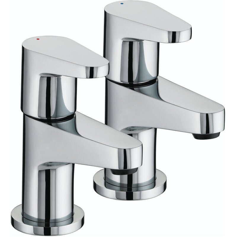 Quest Basin Taps - Chrome Plated - Bristan