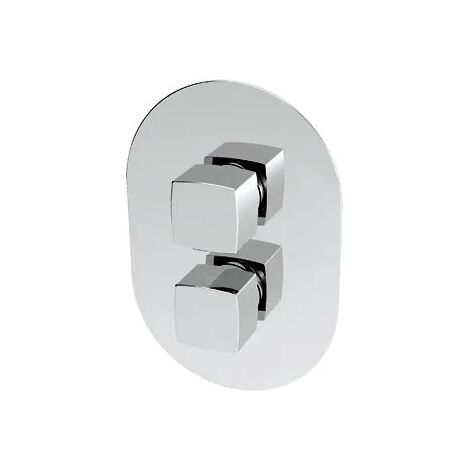 Bristan Rare Rubellite Concealed Thermostatic Shower Valve Dual Control Recessed