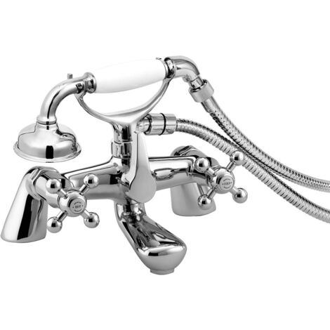 Bristan Regency Chrome Luxury Bath Shower Mixer Tap - R-LBSM-C