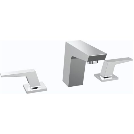 Bristan Sail Chrome 3 Tap Hole Basin Mixer Tap - SAI-3HBAS-C