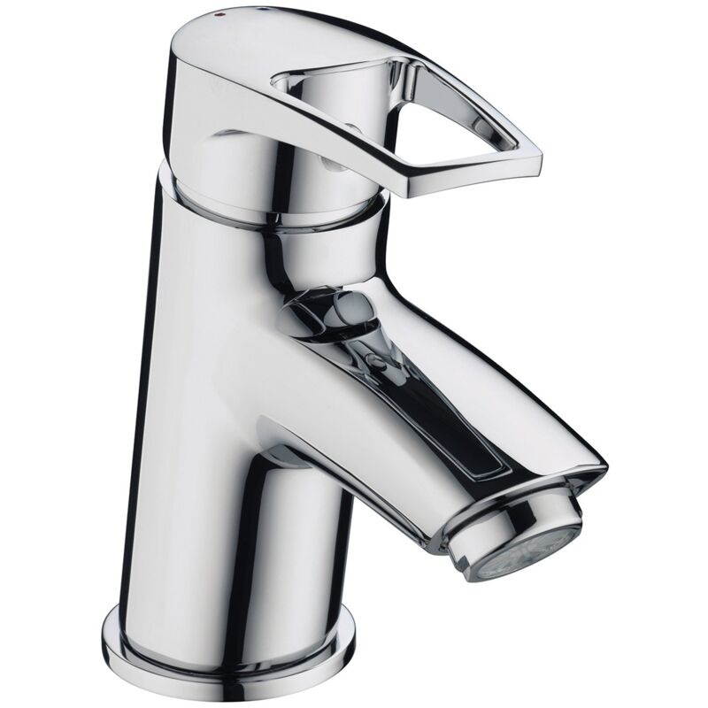 Bristan Smile Mono Basin Mixer Tap with Clicker Waste - Chrome