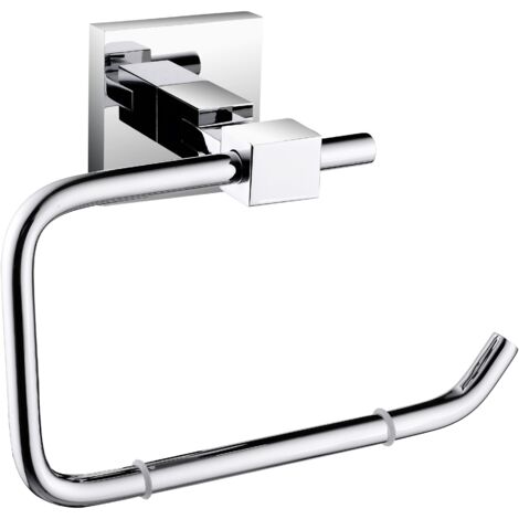 Bristan SQ ROLL C Square Toilet Roll Holder Brass Chrome Plated