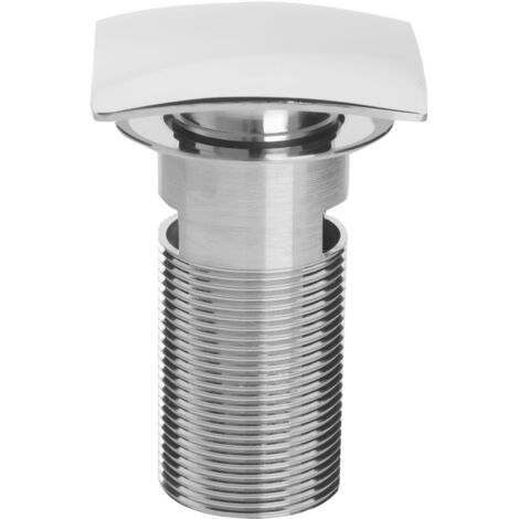 Bristan Square Clicker Basin Waste Chrome - Slotted