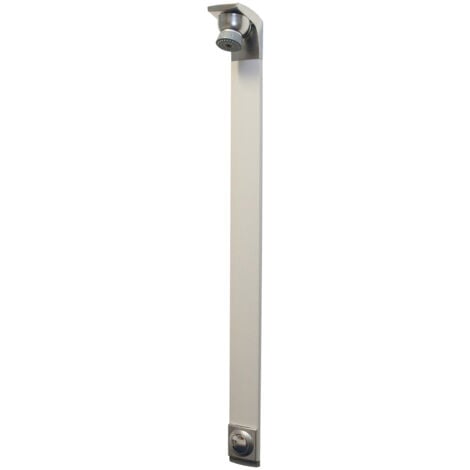 Bristan Timed Flow Shower Panel with Adjustable Head - Chrome/Satin