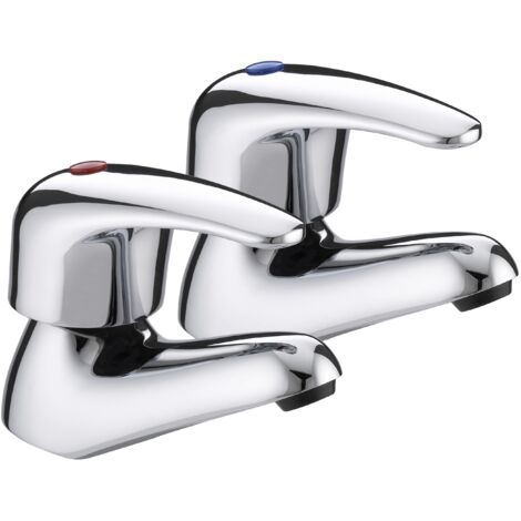 Bristan VA CN 1/2 C Value Contemporary Basin Taps Chrome