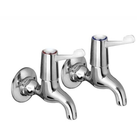 Bristan VAL2 BIB C CD Lever Bib Taps Chrome With Ceramic Disc Valves