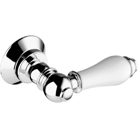 Bristan W CL6 C WHT Cistern Lever 6 Chrome Plated With White Components