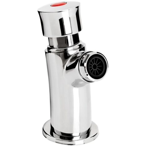 Bristan Z2 BIB Self Closing Single Timed Flow Basin Tap with Flow Regulator - Chrome