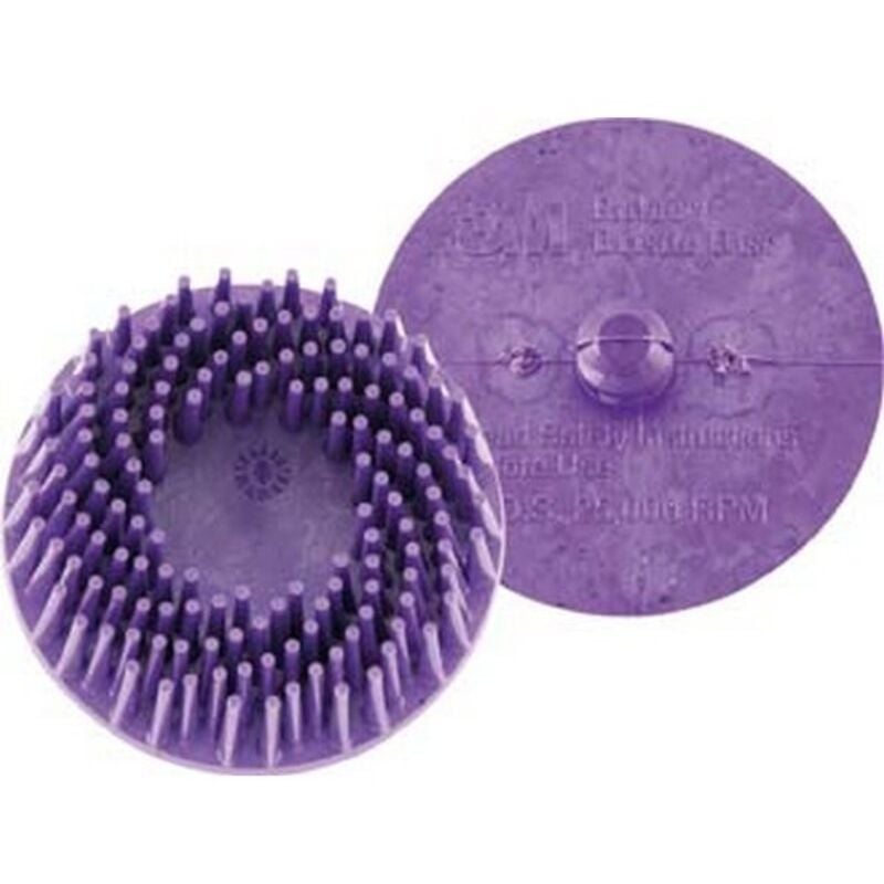 3M - Bristle Disc roloc 76,2mm K50 vert 1 pcs