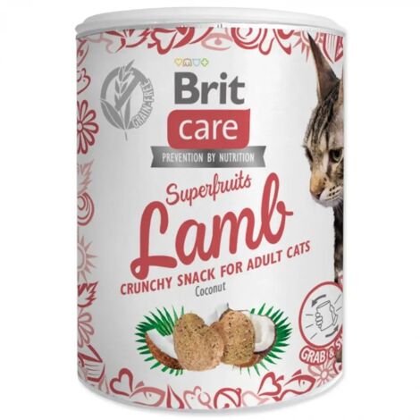 Brit Care Cat Snack Superfruits Agneau 100 g