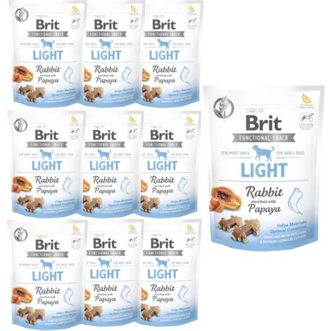 Brit Care Dog Functional Snack LIGHT Lapin 10x150g