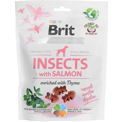 Brit care dog insects&salmon - 200 g