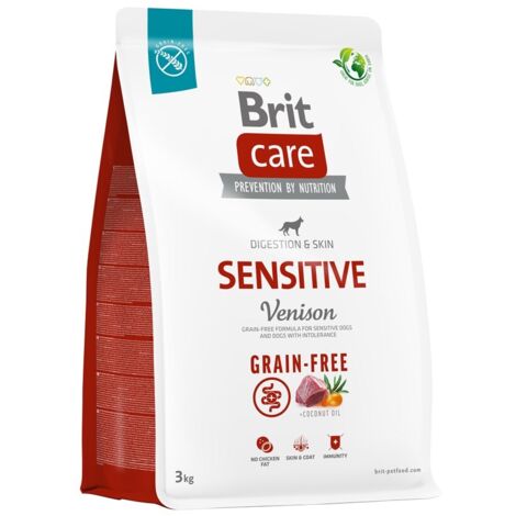 BRIT Care Grain-free Sensitive Venison 3kg chien