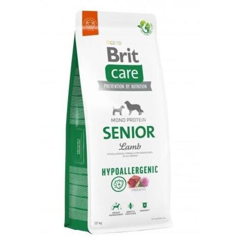 Brit Care Hypoallergenic Senior Agnello e Riso 12kg