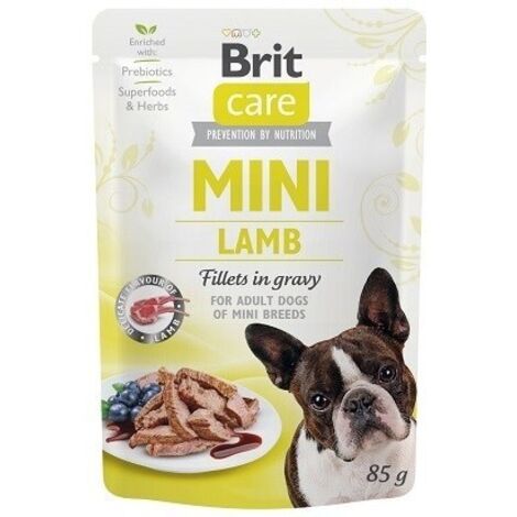BRIT Care Mini Cordero - comida húmeda para perros - 24 x 85 g