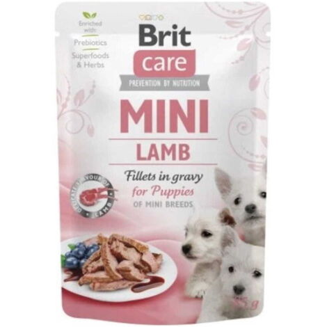 BRIT CARE Mini Puppy Lamm (Beutel) 85 g