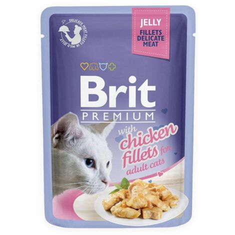 BRIT PREMIUM CAT Adult Pollo in gelatina (bustina) 85 g