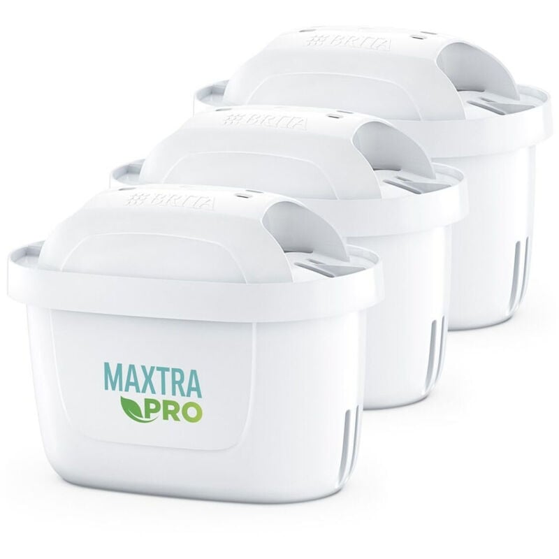 Brita - lot de 3 filtres pour carafe filtrante mx+ pro pure performance 3 pièces maxtra pro pure performance 3 szt.