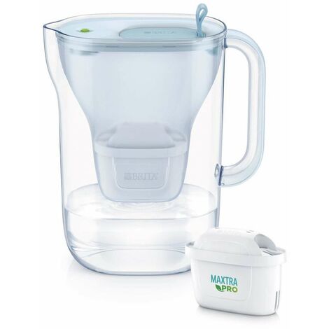 Brita Caraffe - Caraffa filtrante Style Eco, volume 2,4 l, filtro Maxtra Pro, blu 1052807