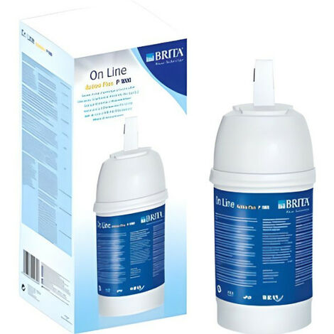 BRITA Cartouche P1000 filtre le calcaire, le chlore, le plomb et autres impuretés pour une eau du robinet plus pure