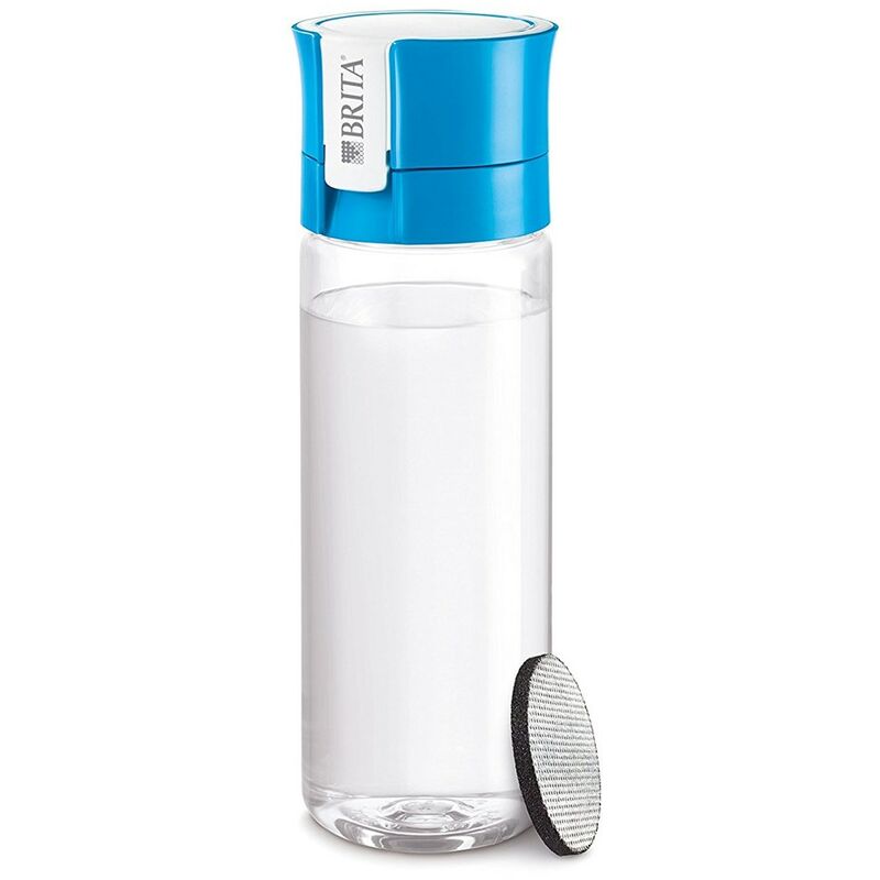 Brita - Bouteille filtrante Fill&Go + 4 pièce(s) cartouches filtrantes (0,6l bleu)