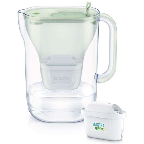 Brita Jarras de filtrado - Hervidor de filtro Style Eco, volumen 2,4 l, filtro Maxtra Pro, verde 1052809