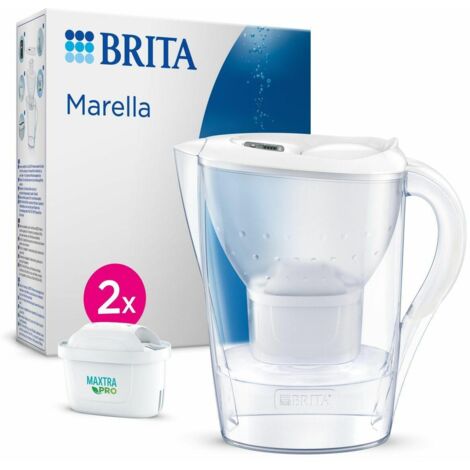Brita Marella Carafe Filtrante Blanche 2,4 L