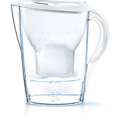 Brita Marella Caraffa Filtrante con 3 Filtri Mxpro Bianco