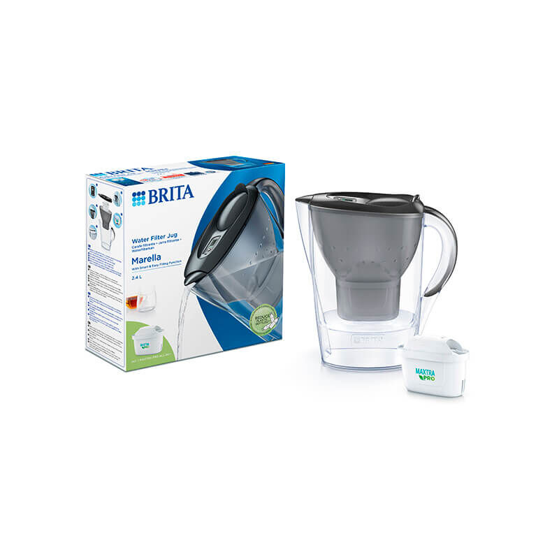 Brita - Marella Cool Graphite Water Filter Jug