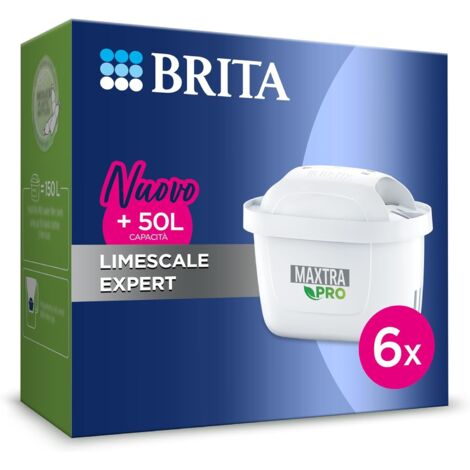 Brita Maxtra Pro 6 filters LIMESCALE EXPERT 4006387121983 Cartuccia filtro Bianco