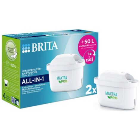 Brita Maxtra Pro Pure 2er 122003 Caraffa filtrante Bianco