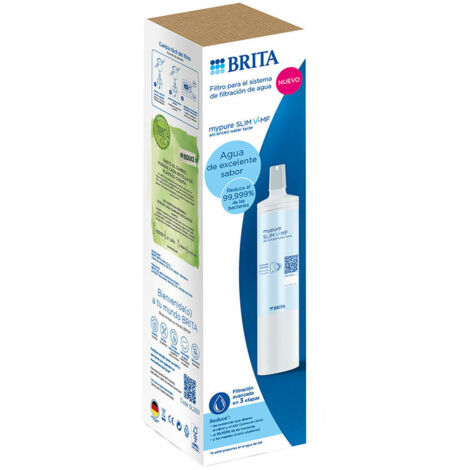 Brita MyPure Slim V MF filtro per rubinetto bianco