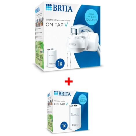 Brita Sistema filtrante On Tap Pro V Per il Rubinetto  Sistema + 2 Filtri