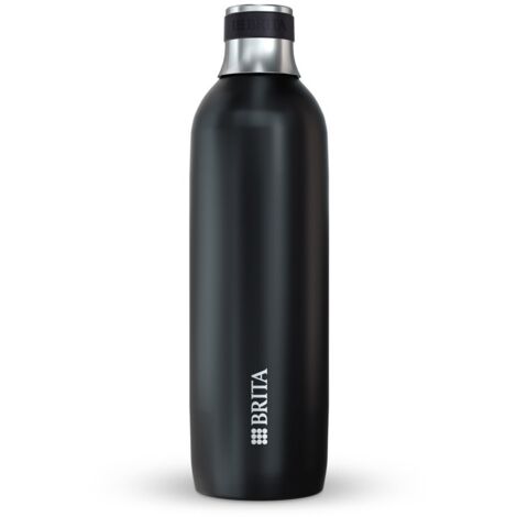 Brita sodaTRIO Isolierflasche schwarz 1 Liter