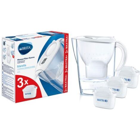 Brita Starterpaket Marella weiß inkl. 3 Maxtra