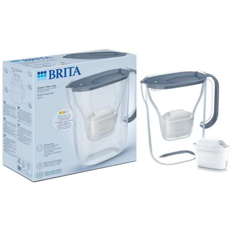 BRITA Style Essential Waterfilterkan Steenblauw + BRITA MAXTRA PRO Waterfilter 1057790