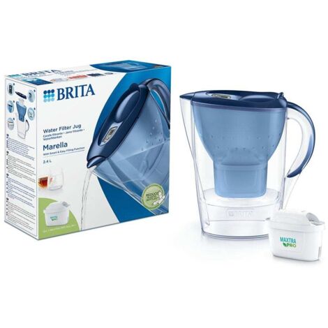 BRITA Tischwasserfilter Marella blau inkl. 1 Filter