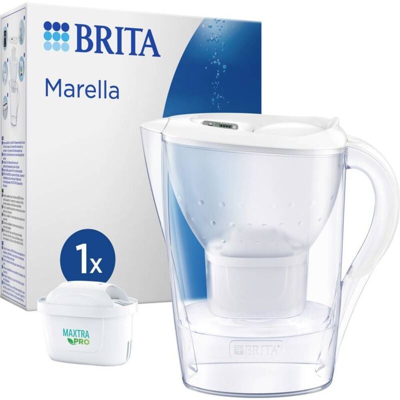 Brita - Marella 125219 Set de filtres à économie d'eau 2.4 l blanc