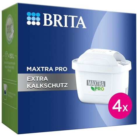 Brita Wasserfilterkartusche MAXTRA PRO EXTRA KALKSCHUTZ, 4er-Pack Wasserfilter