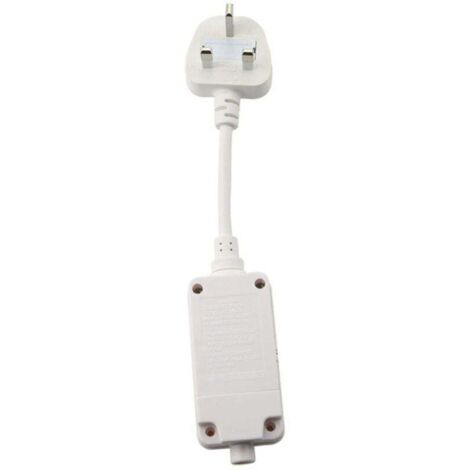 Britischer Steckeradapter 13A 240V mit FI-Schutzschalter und Haushalts-Leitungsschutzschalter