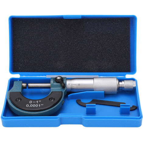 Britisches System 0-25 mm/0-1 Zoll 0,0001 Zoll Außendurchmesser-Mikrometer-Messwerkzeug