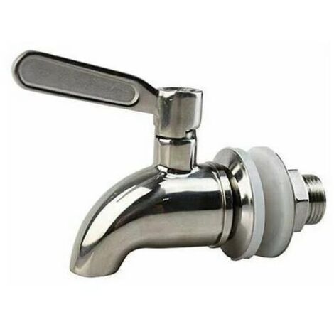 BRITISH BERKEFELD – 16 mm verchromter AQUA-TECHNICS-Schwerkraft-Wasserfilterhahn aus Messing