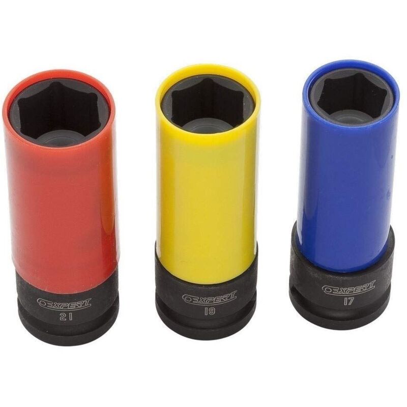 E194676 Deep Impact Socket 1/2in Drive Set of 3 BRIE194676B - Expert