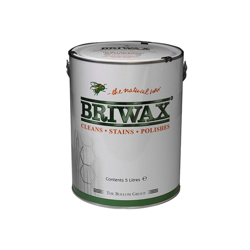 Briwax - BW0303000005 Wax Polish Original Clear 5 litre BRWWPCL5