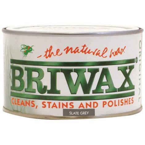 Briwax BW0502542122 Wax Polish Original Slate Grey 400g BRWWPSLG400