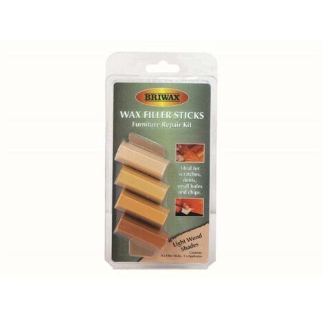 Briwax Wax Filler Sticks Light Wood Shades