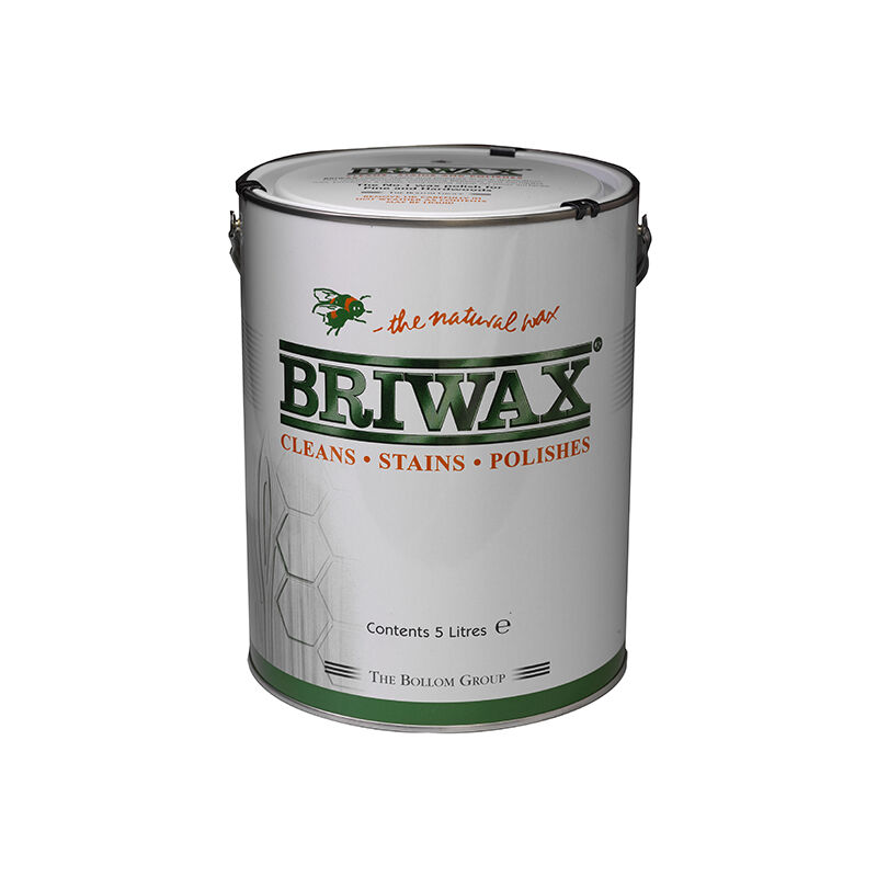 Briwax BW0303101205 Wax Polish Original Antique Brown 5 litre BRWWPAB5