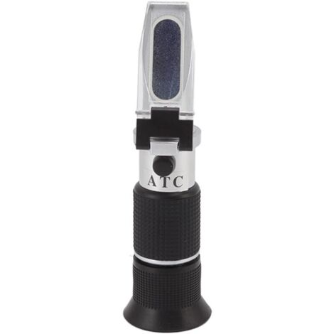 Brix Refractometer, High Precision 0-32 Brix 0-140 Fruit Wine 0-27 Balsam Scale Concentration Indicator Ideal for Honey, Maple Syrup and Molasses