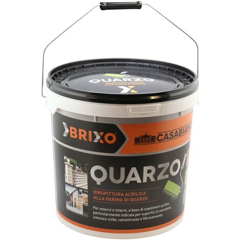 BRIXO ACRYL WASSERFARBE CASABIANCA QUARZ FÜR AUSSEN UND INNEN LT.14