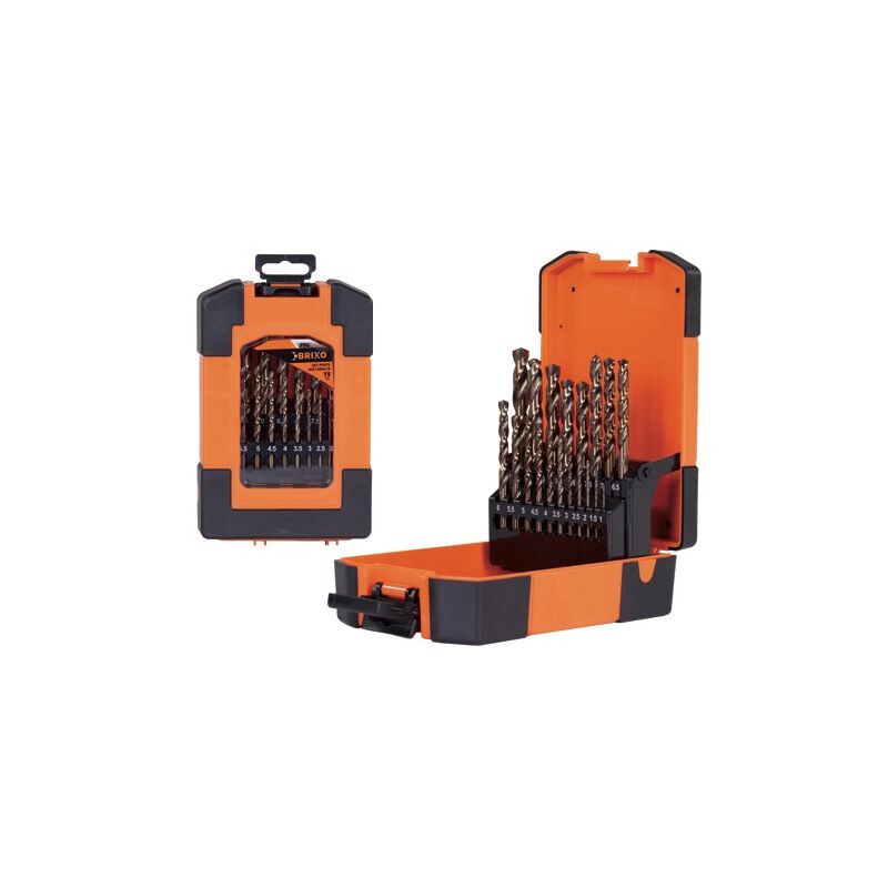 Brixo hss cobalt mèches jeu de 19 pièces